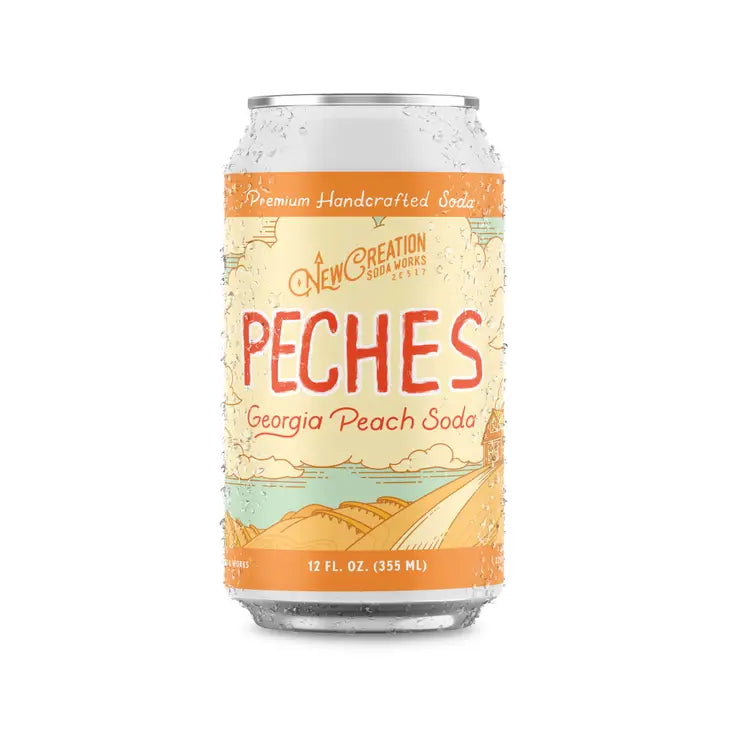 Georgia Peach Soda (Peches)