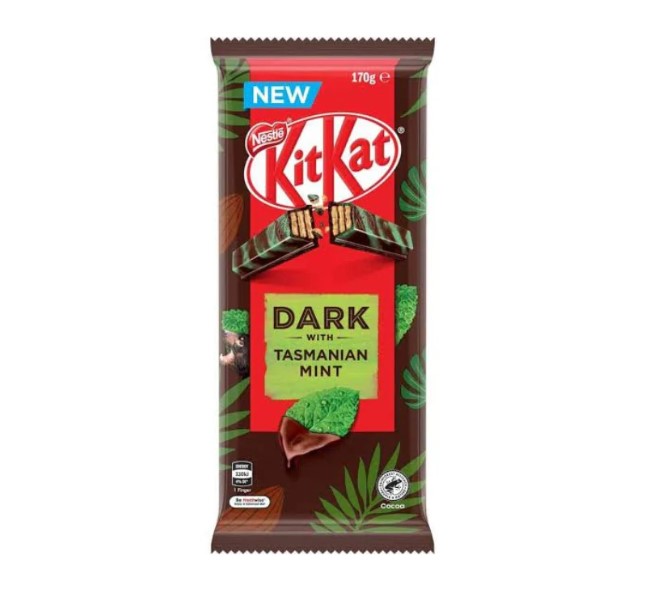KITKAT DARK WITH TASMANIAN MINT