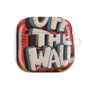 Graffiti 'Off The Wall' AirPod Case — Urban Skate Street Art Protective Cover